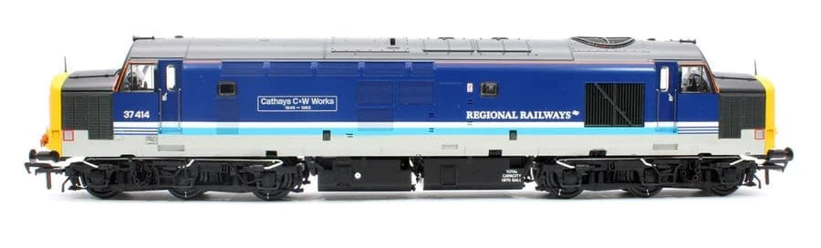 Bachmann Branchline 35 - 338 OO Class 37/4 37414 Cathays C&W Works BR Regional Diesel - DC** - Hobbytech Toys