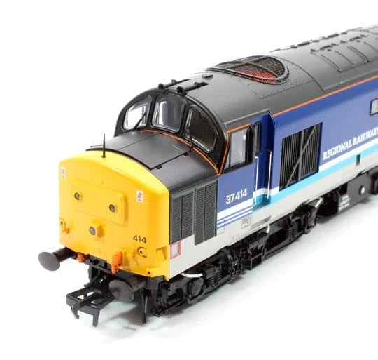 Bachmann Branchline 35 - 338SF OO Class 37/4 37414 Cathays C&W Works BR Regional Diesel - DCC/Sound - Hobbytech Toys