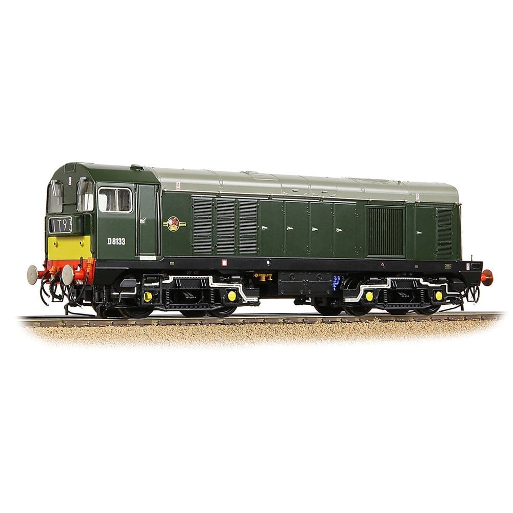 Bachmann Branchline 35 - 353 OO Scale Class 20/0 Headcode Box D8133 BR Green (Small Yellow Panels) - Hobbytech Toys