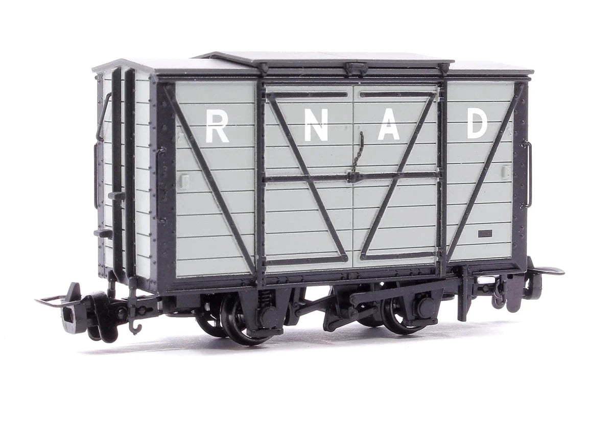 Bachmann Branchline 393-125 OO-9 Scale RNAD Van RNAD Grey - Hobbytech Toys
