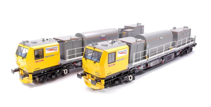 Bachmann Branchline OO 31-578 Windhoff MPV 2-Car Set Network Rail Yellow - Hobbytech Toys