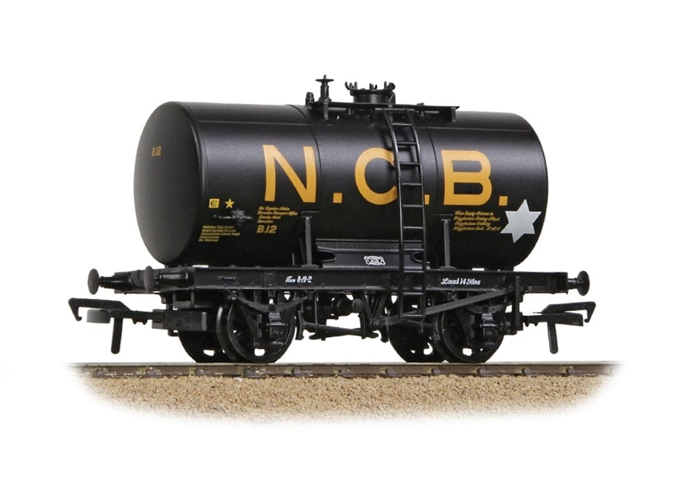 Bachmann Branchline 38-784 OO 14T Anchor-Mounted Tank Wagon NCB Black