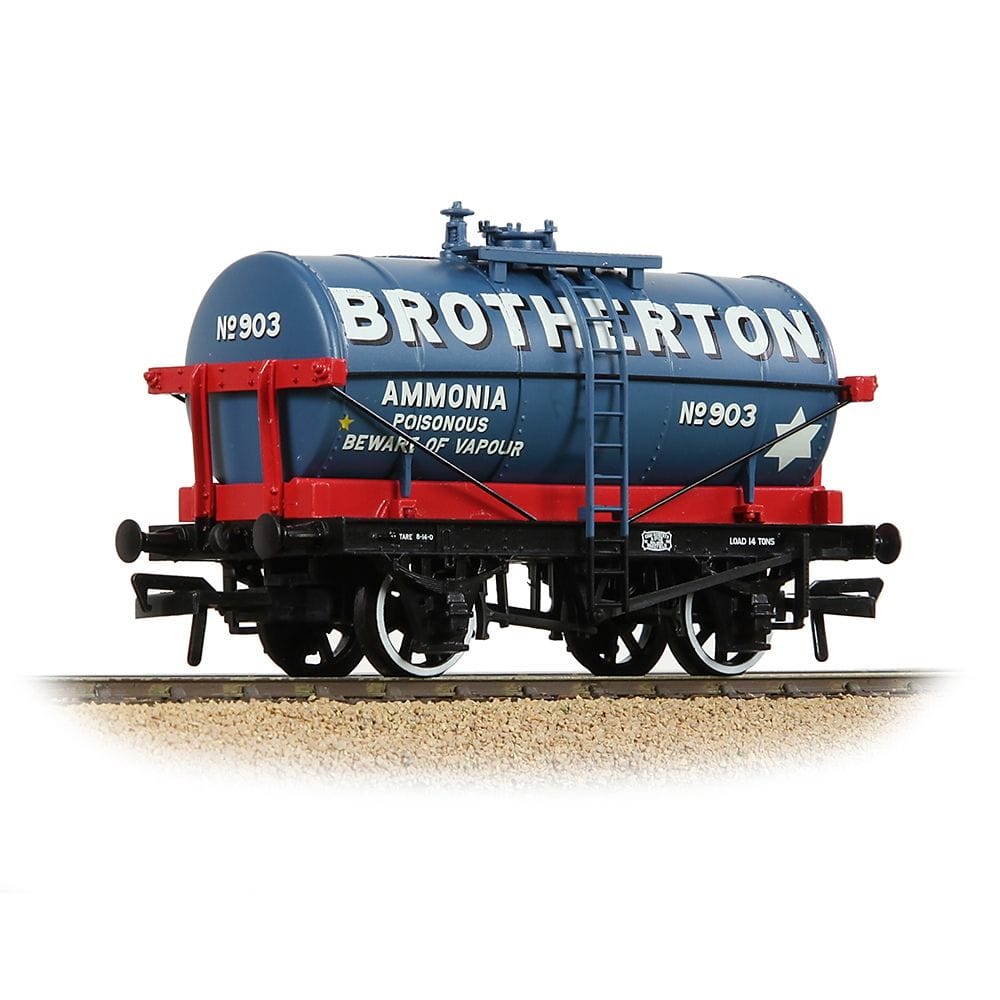 Bachmann Branchline 37-690 OO 14T Tank Wagon Brotherton Blue