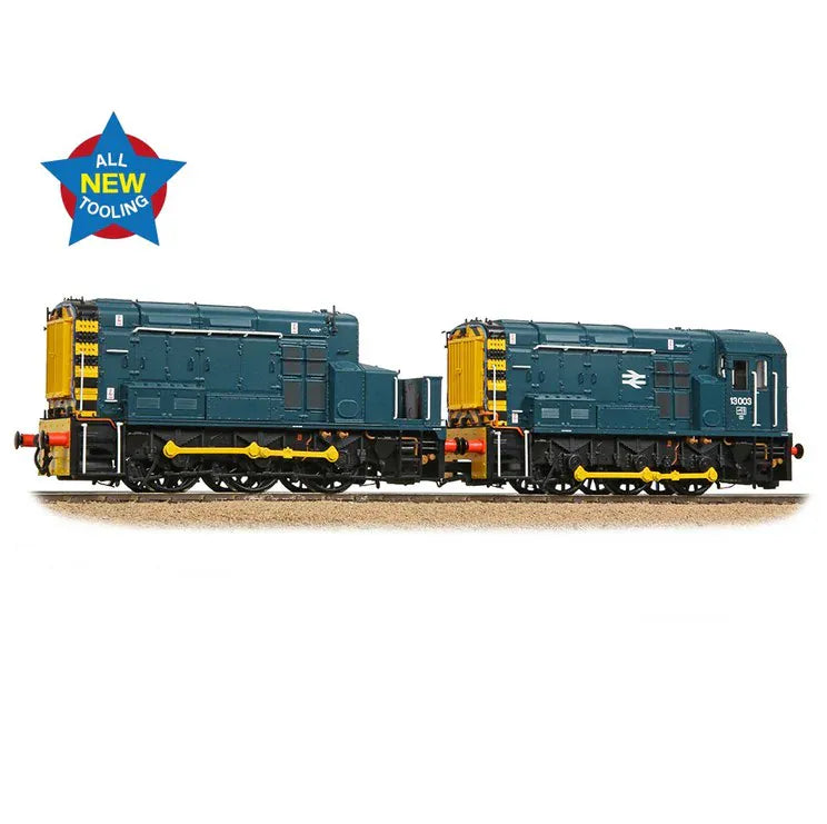 Bachmann Branchline OO Scale Class 13 13003 BR Blue - DCC & Sound Fitted