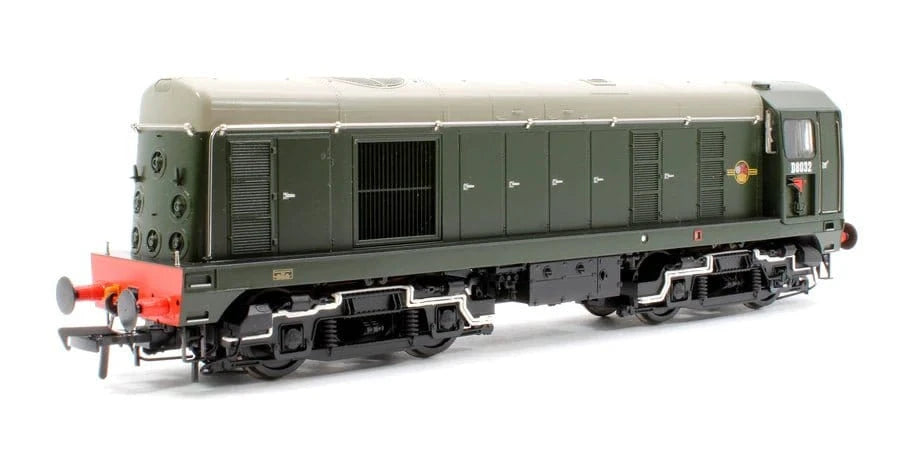Bachmann Branchline OO Scale Class 20/0 Disc Headcode & Tablet Catcher D8032 BR Green (Late Crest) - Hobbytech Toys