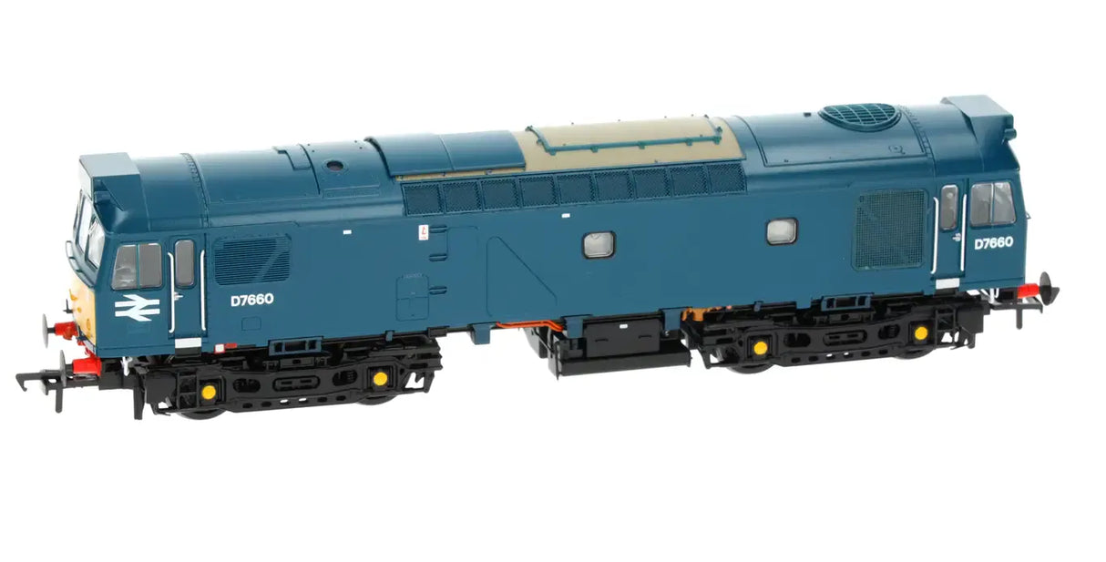 Bachmann Branchline OO Scale Class 25/3 D7660 BR Blue (Small Yellow Panels)