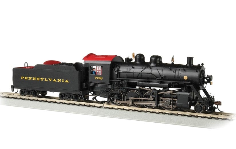 Bachmann HO Scale Baldwin 2-8-0 Steam Locomotive - Pennsylvania #7746 - DCC & Sound Fitted