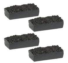 Bachmann Scenecraft 42 - 551D N Coal Load 5mm deep (x4) - Hobbytech Toys