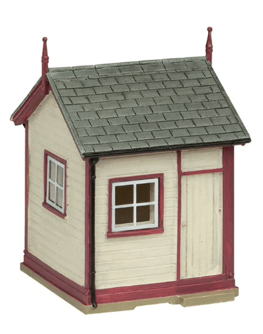 Bachmann Scenecraft 44 - 0178M OO Scale GCR Lamp Hut Maroon and Cream - Hobbytech Toys