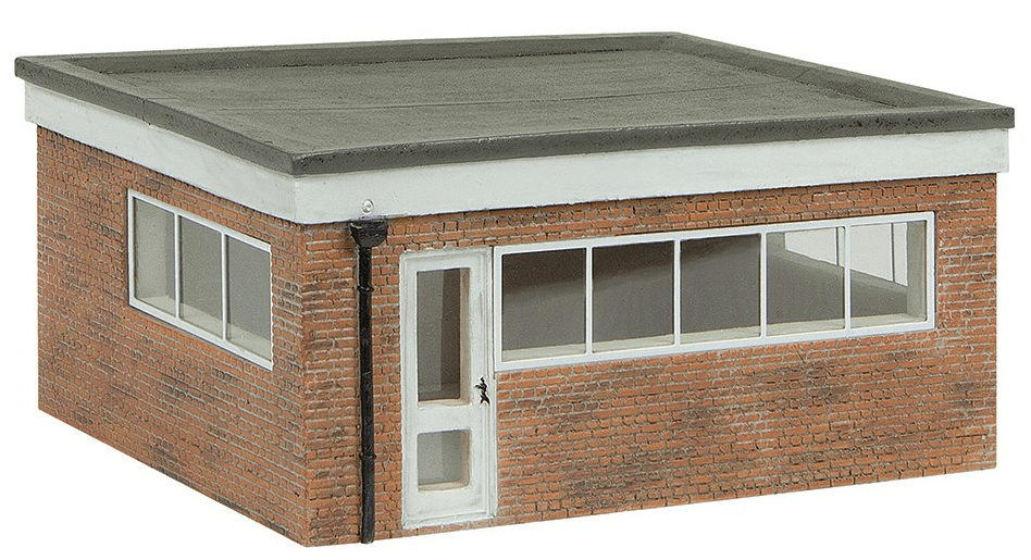 Bachmann Scenecraft 44 - 0182W OO Scale Shunters Hut White - Hobbytech Toys