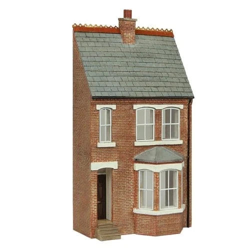 Bachmann Scenecraft 44 - 0214B OO Low Relief Right Hand Bay Terrace - Hobbytech Toys