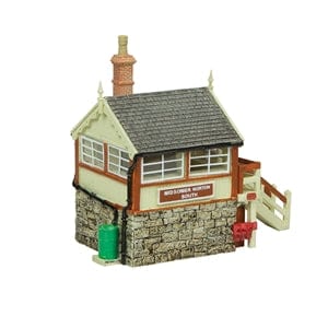 Bachmann Scenecraft N Scale Midsomer Norton Signal Box Green