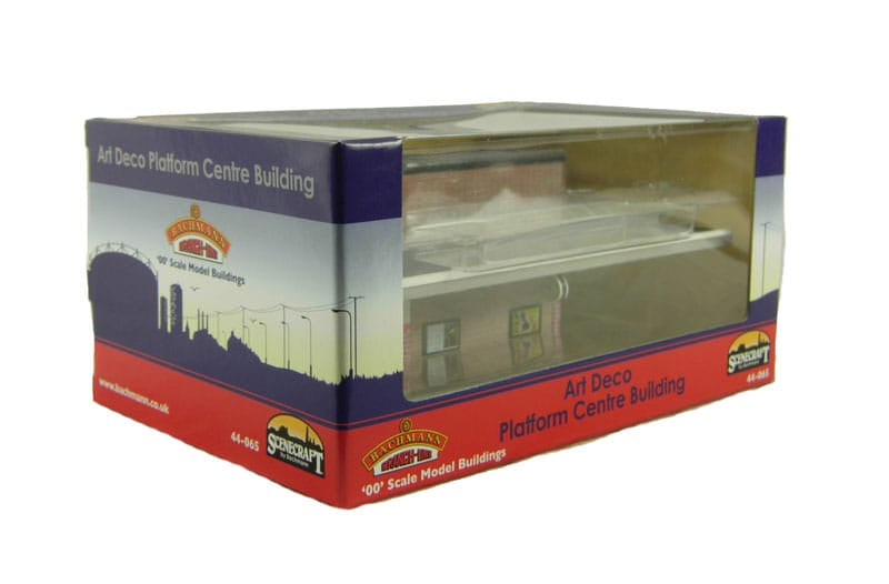Bachmann Scenecraft OO Scale Art Deco Platform Centre Building