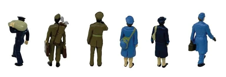 Bachmann Scenecraft OO Scale Embarking Service Personnel - Hobbytech Toys