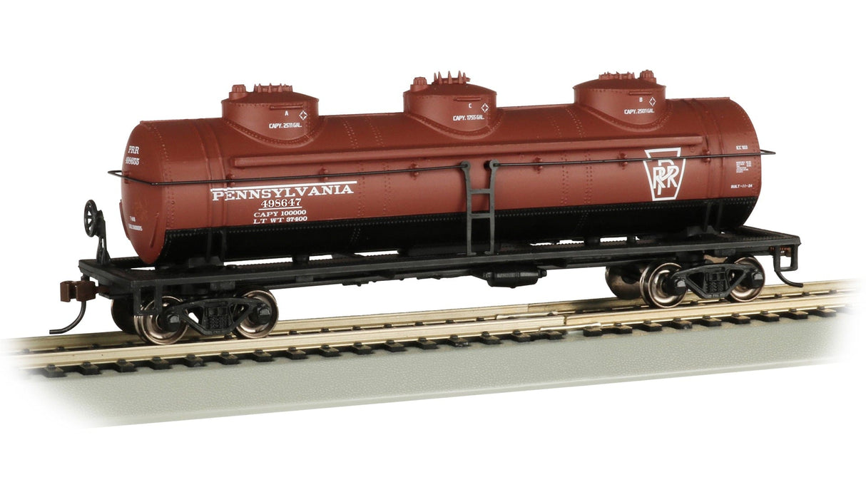 Bachmann 17108 HO Three-Dome Tank Car Pennsylvania #498647