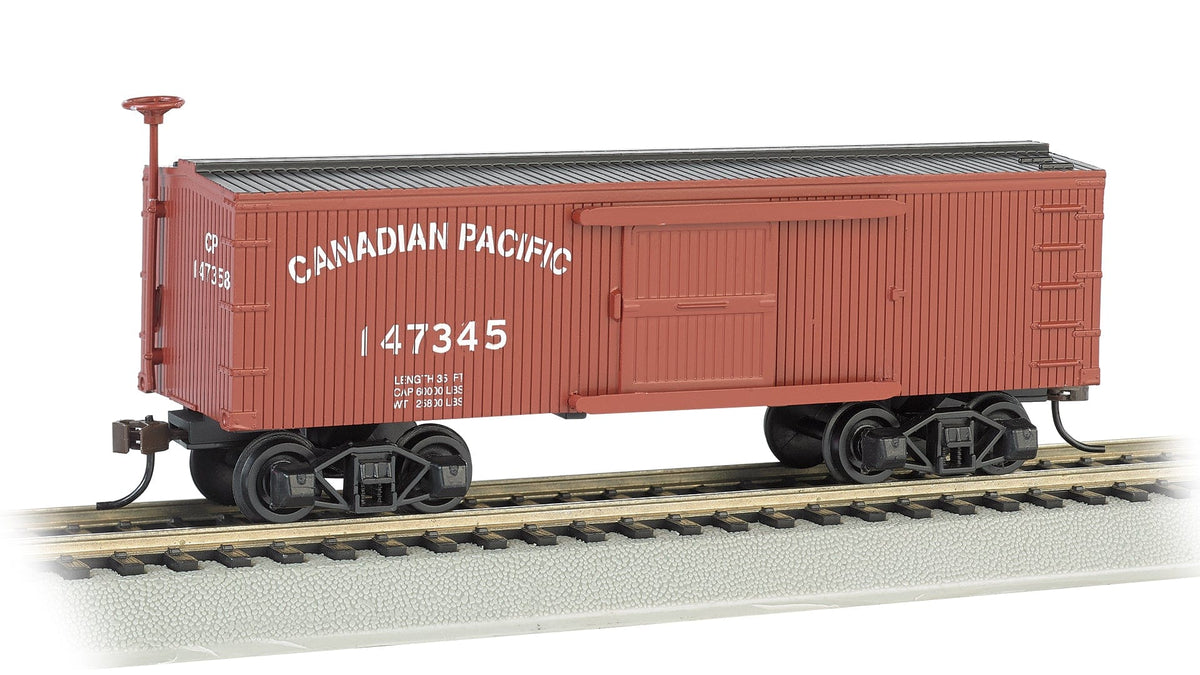 Bachmann 72313 HO Old-Time Boxcar Canadian Pacific #147345