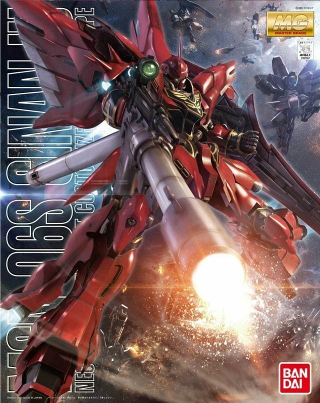 Bandai 1/100 MG MSN-06S Sinanju Anime Color Ver - Hobbytech Toys