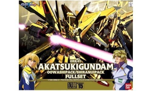 Bandai 5056816 1/100 Akatsuki Oowashi Shiranui Exclusive Gundam Seed Destiny - Hobbytech Toys