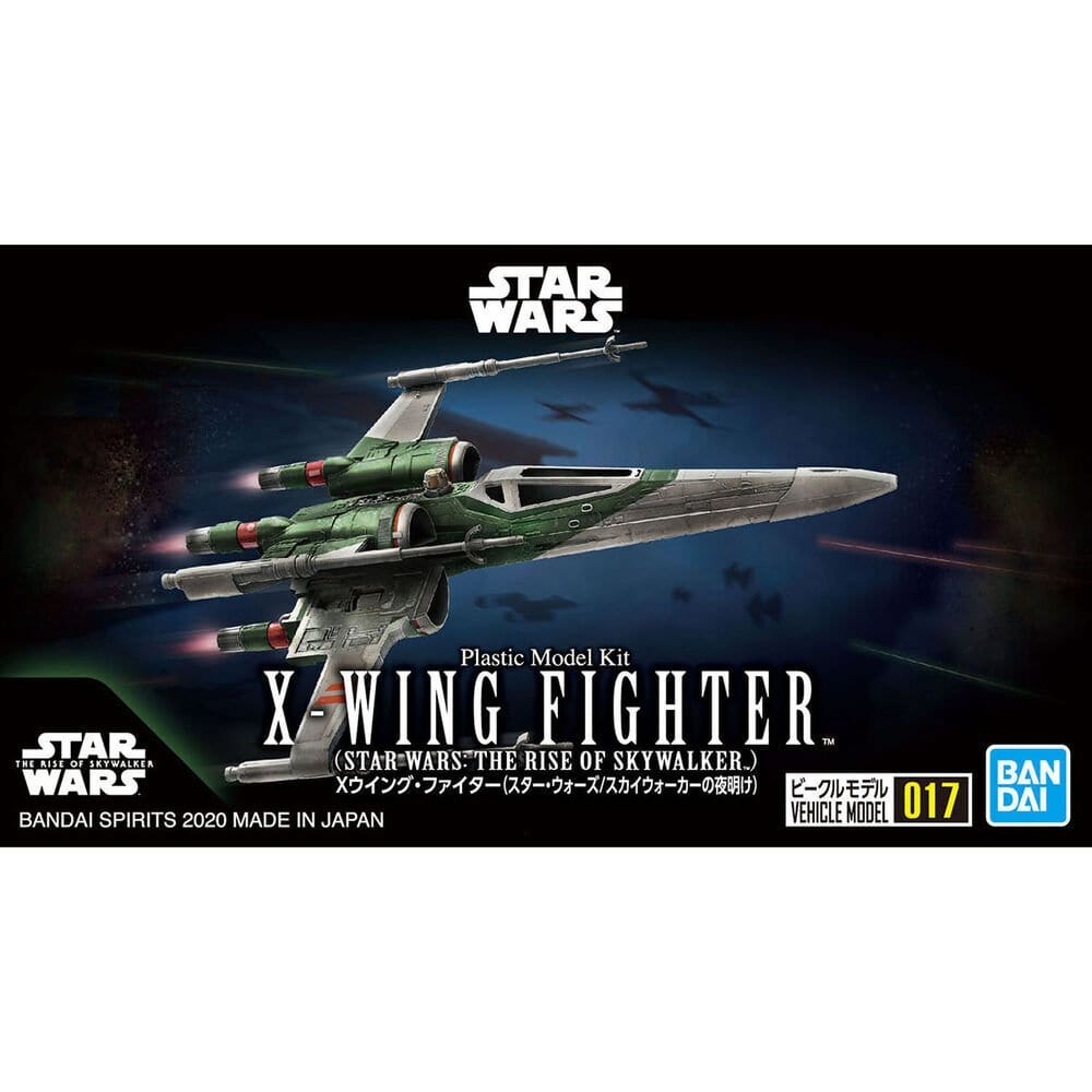 Bandai 5059230 Star Wars Vehicle Model X - Wing Fighter The Rise Of Skywalker Kit - Hobbytech Toys