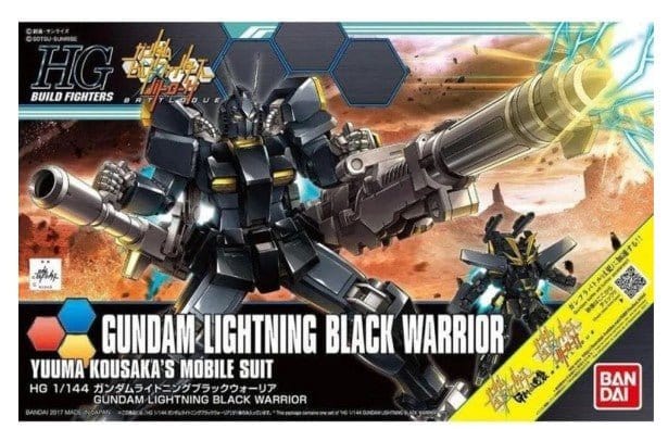 Bandai 5061216 HGBF 1/144 Lightning Black Warrior Gundam Build Fighters - Hobbytech Toys