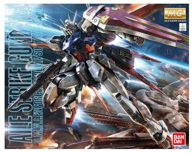 Bandai 5061590 MG 1/100 Aile Strike Gundam Ver RM - Hobbytech Toys