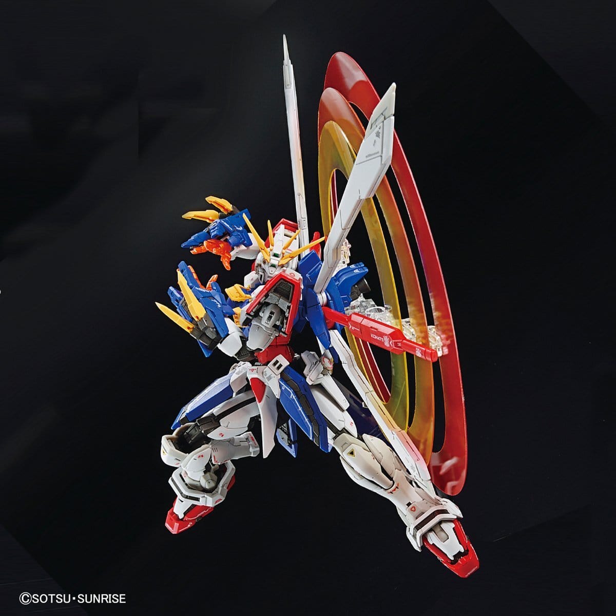 Bandai 5063358 1/144 RG God Gundam Mobile Fighter G Gundam Kit - Hobbytech Toys
