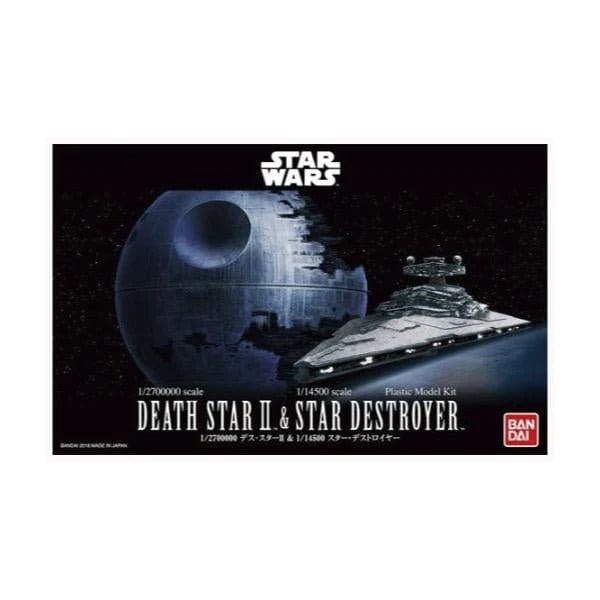 Bandai 5063852 Star Wars Death Star II And Star Destroyer Kit - Hobbytech Toys