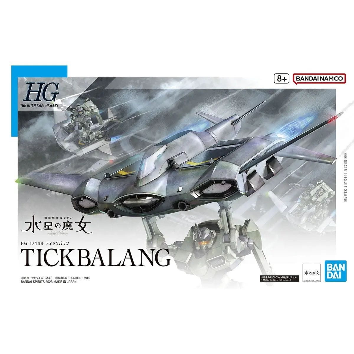 Bandai 5065021 HG 1/144 Tickbalang Gundam The Witch from Mercury - Hobbytech Toys