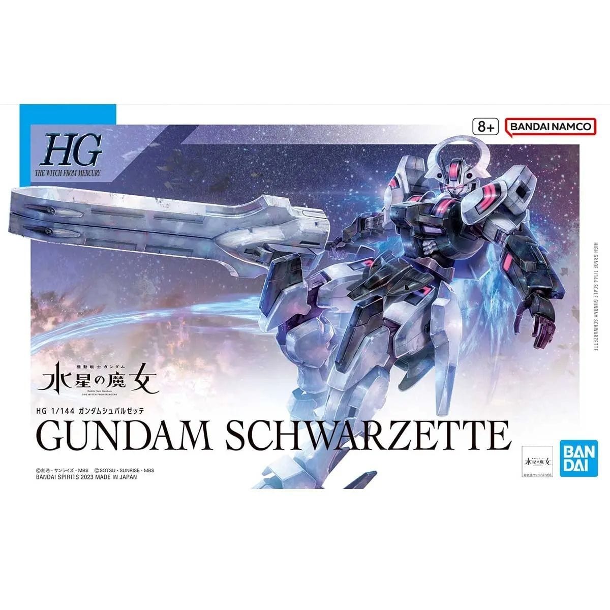 Bandai 5065024 1/144 HG Gundam Schwartzette - Hobbytech Toys
