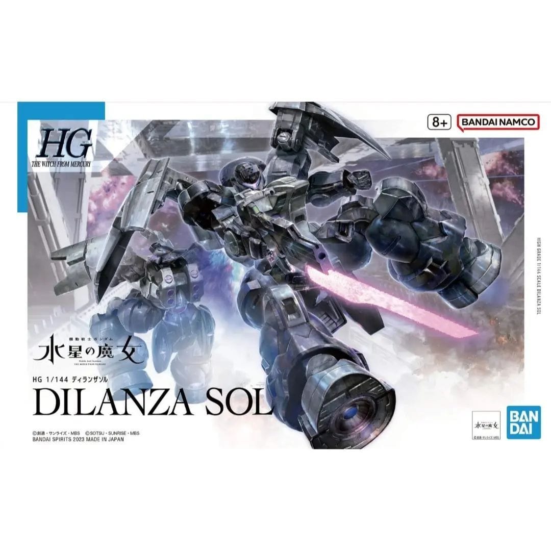 Bandai 5065113 HG 1/144 The Witch From Mercury: Dilanza Sol Kit - Hobbytech Toys