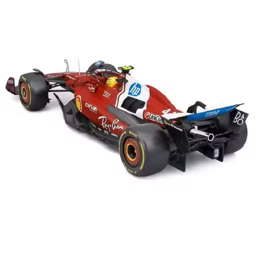 Bburago 1/18 2025 Scuderia Ferrari SF-25 #44 Hamilton in Showcase Diecast Model