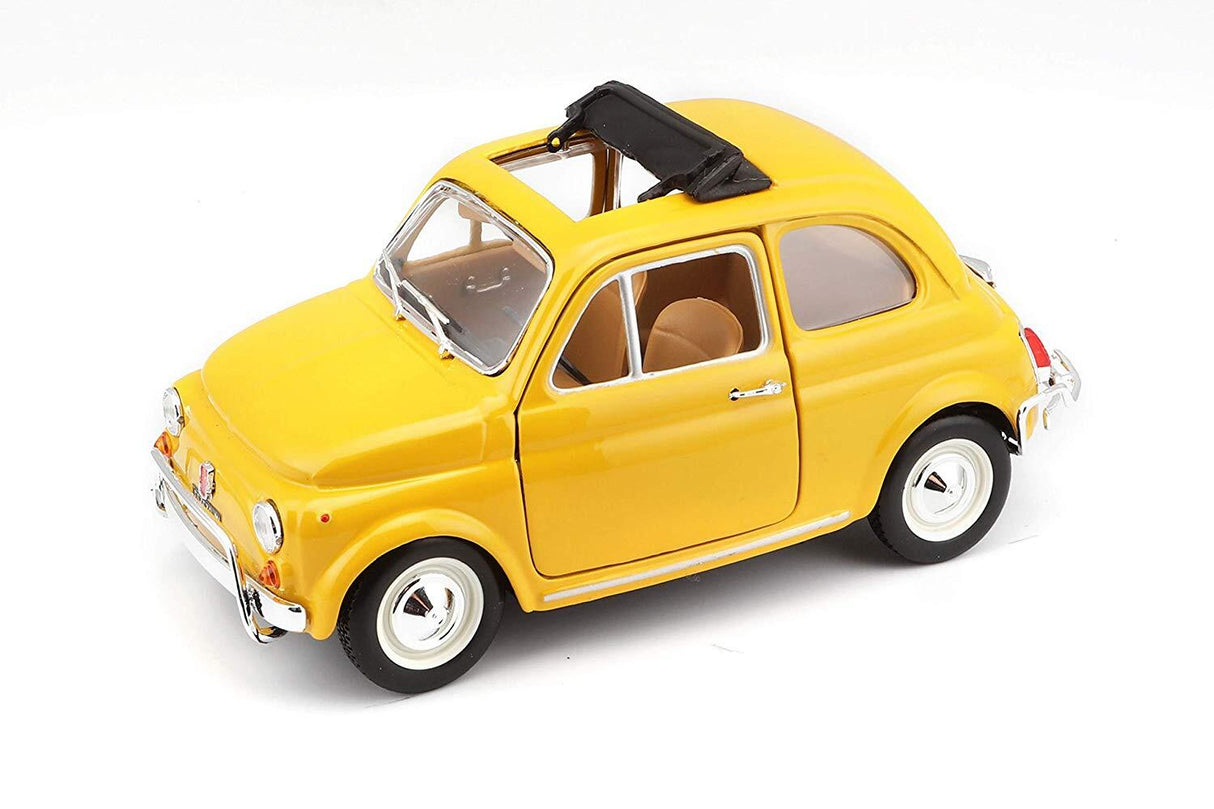 Bburago 1/24 1968 Fiat 500L Diecast Model - Hobbytech Toys