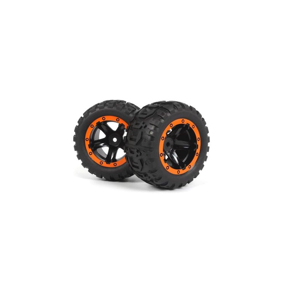 Blackzon 540195 Slyder MT Wheels/Tires Assembled (2pcs) - Hobbytech Toys