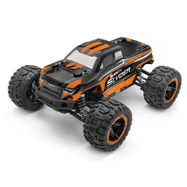 Blackzon Slyder MT 1/16 4WD Electric Monster Truck - Orange - Hobbytech Toys