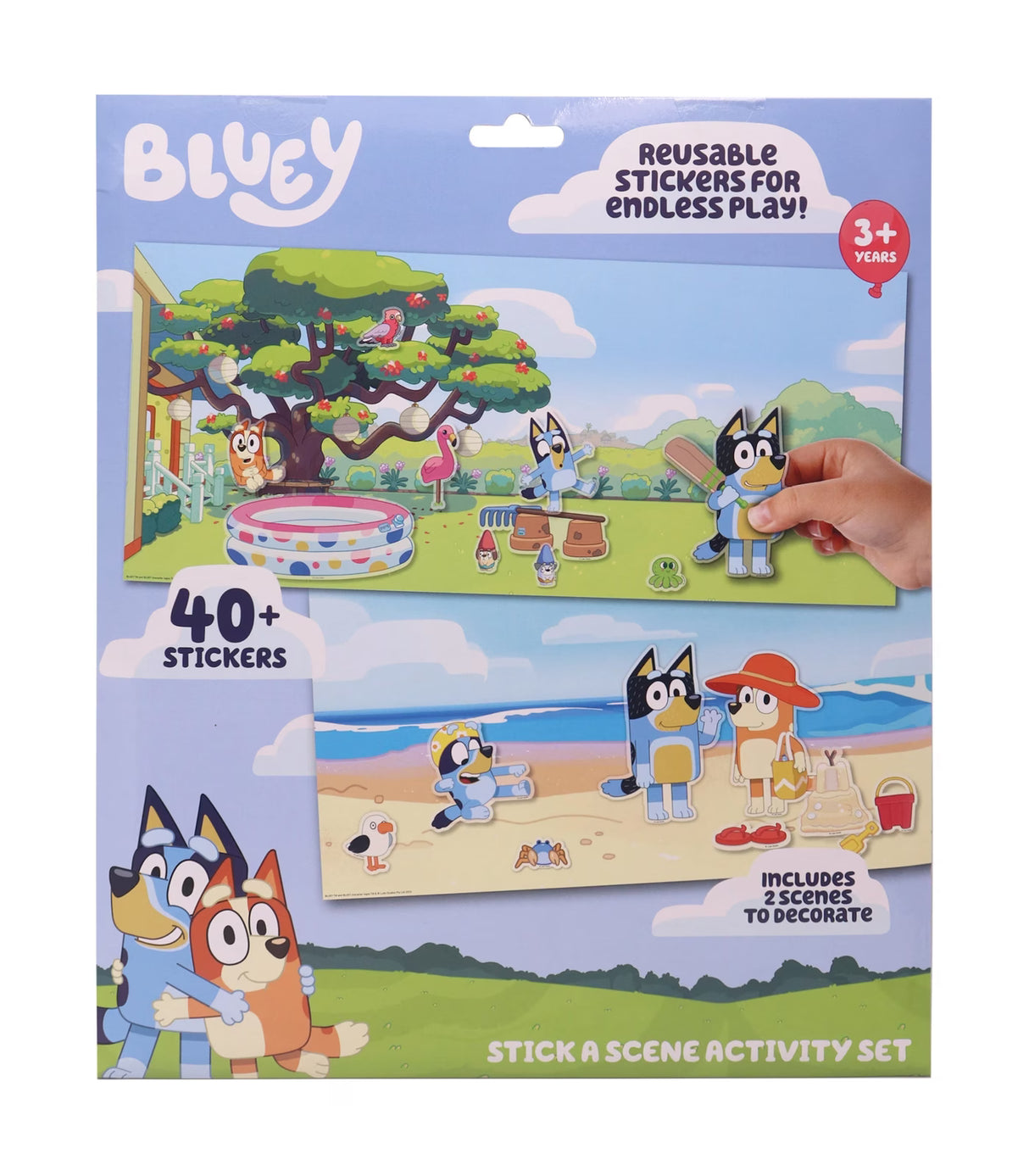 Bluey Stick A Scene