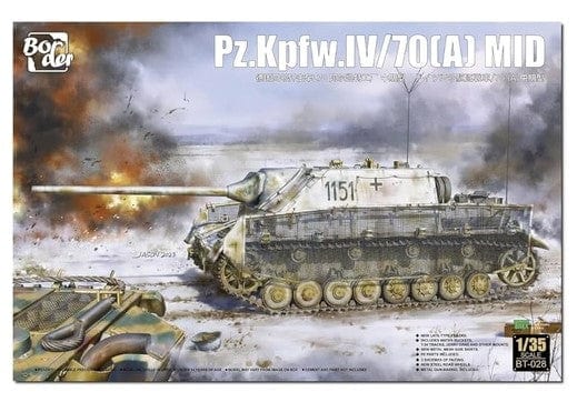 Border Model 1/35 Pz.Kpfw. IV L/70(A) Mid Plastic Model Kit