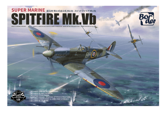 Border Model 1/35 Supermarine Spitfire Mk.Vb Plastic Model Kit
