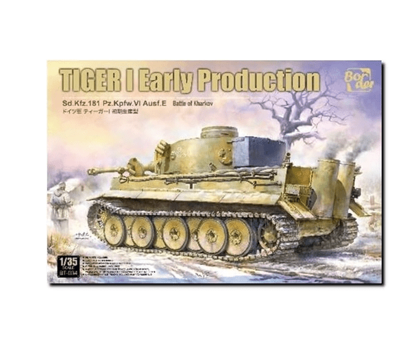 Border Model 1/35 Tiger I Early Production Battle Of Kharkov Plastic Model Kit
