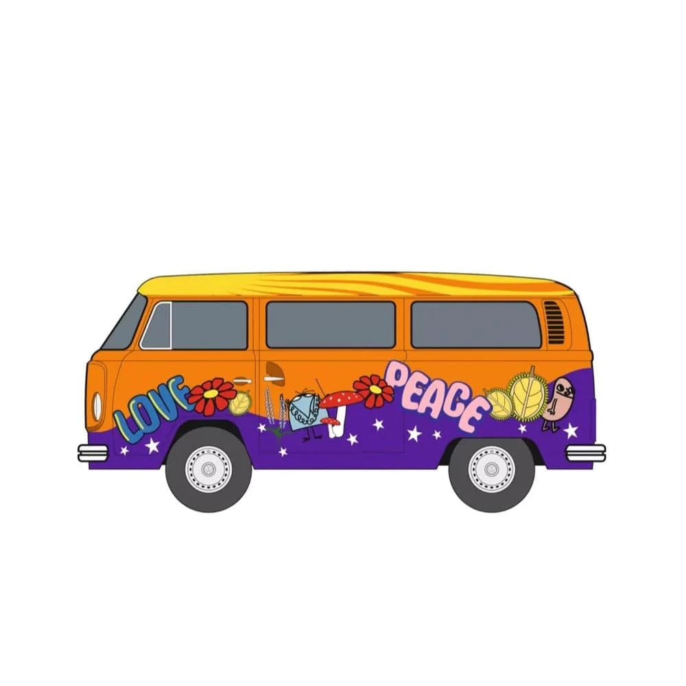 Carrera 31095 Digital 1/32 VW Bus Type 2b Peace & Love - Hobbytech Toys
