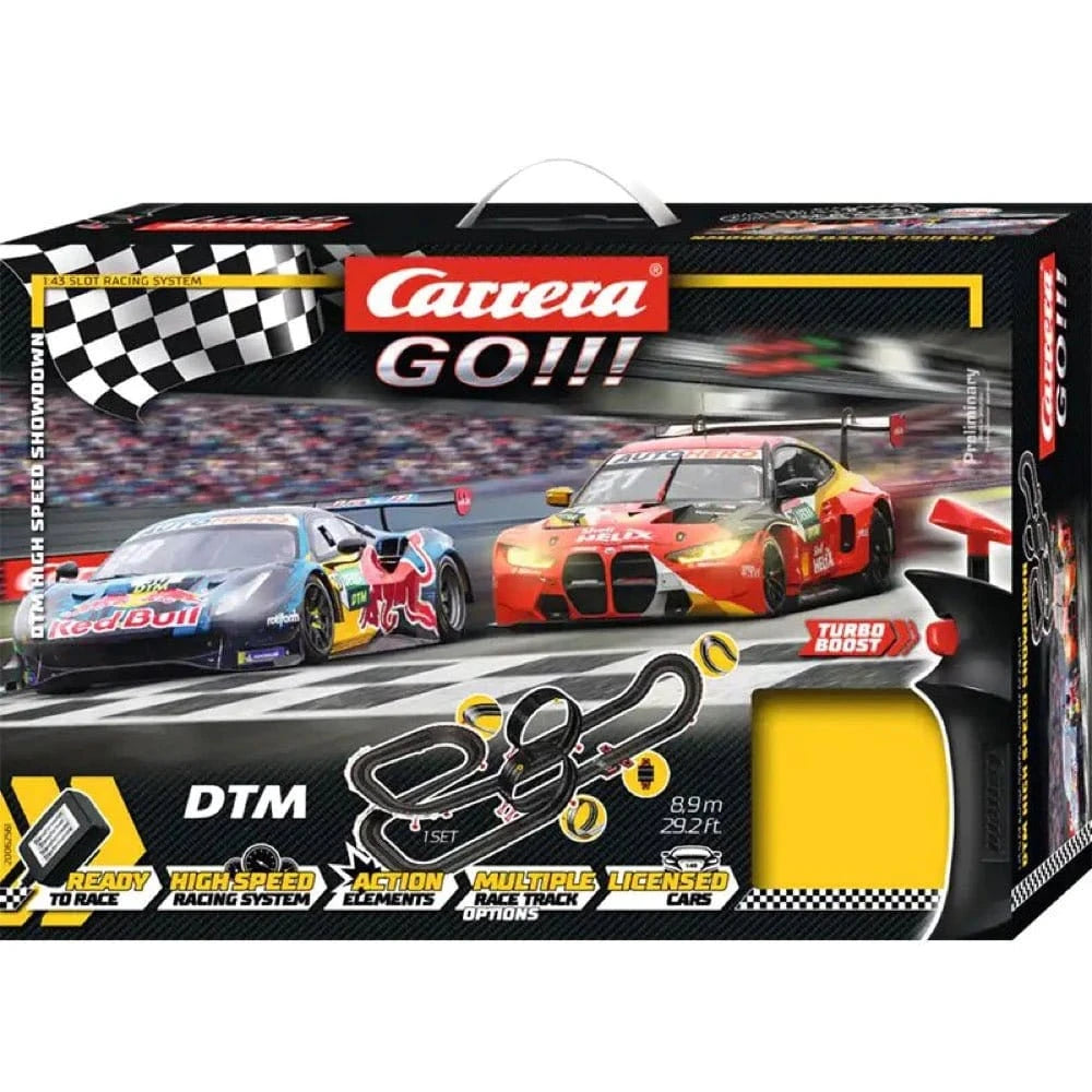 Carrera 62561 GO!!! DTM High Speed Showdown Slot Car Set - Hobbytech Toys