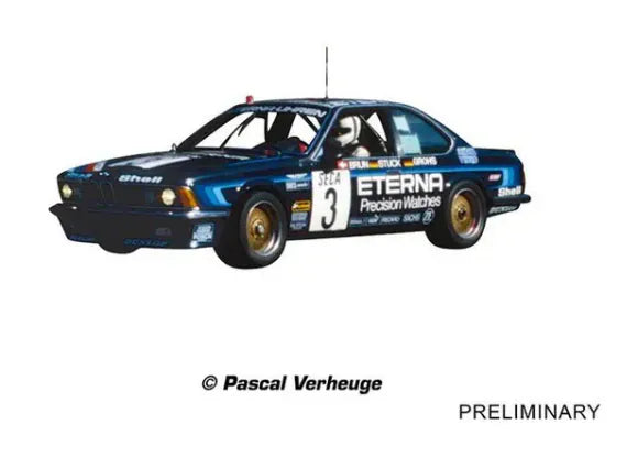 Carrera Digital 1/32 BMW 635CSI " Team Schnitzer Eterna, No.3" 24H Spa, 1983 Slot Car