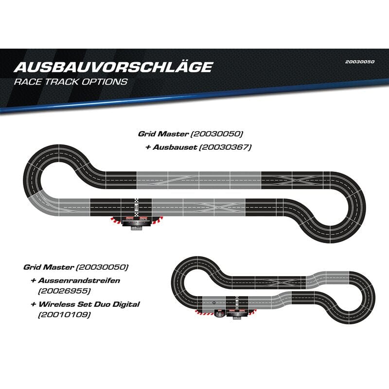 Carrera Digital 1/32 Grid Masters Slot Car Starter Set