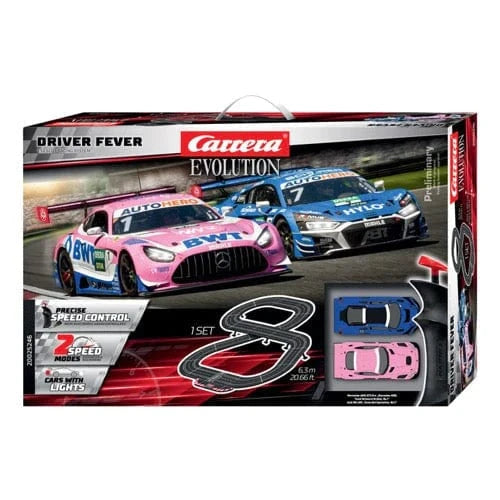 Carrera Evolution 132 DTM Driver Fever Starter Set - Hobbytech Toys
