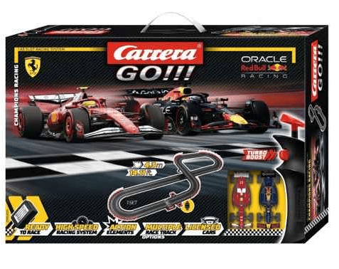 Carrera GO!!! F-1 Champions Racing 4.3m Slot Car Starter Set
