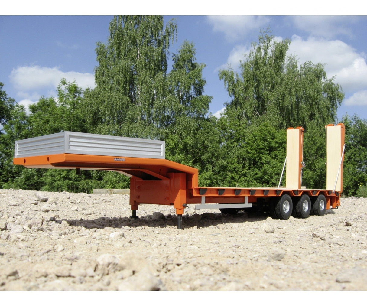 Carson 1/14 Goldhofer BAU STN - L3 Low Loader Trailer Kit - Hobbytech Toys