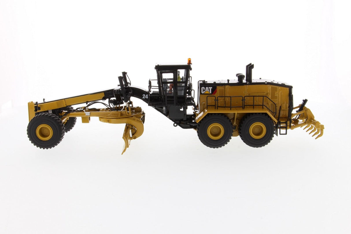 Cat 1/50 24 Motor Grader High Line Diecast Model