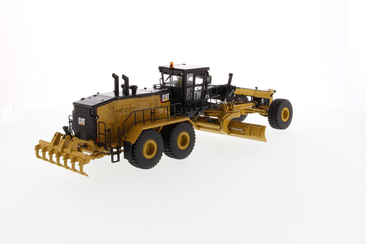 Cat 1/50 24 Motor Grader High Line Diecast Model