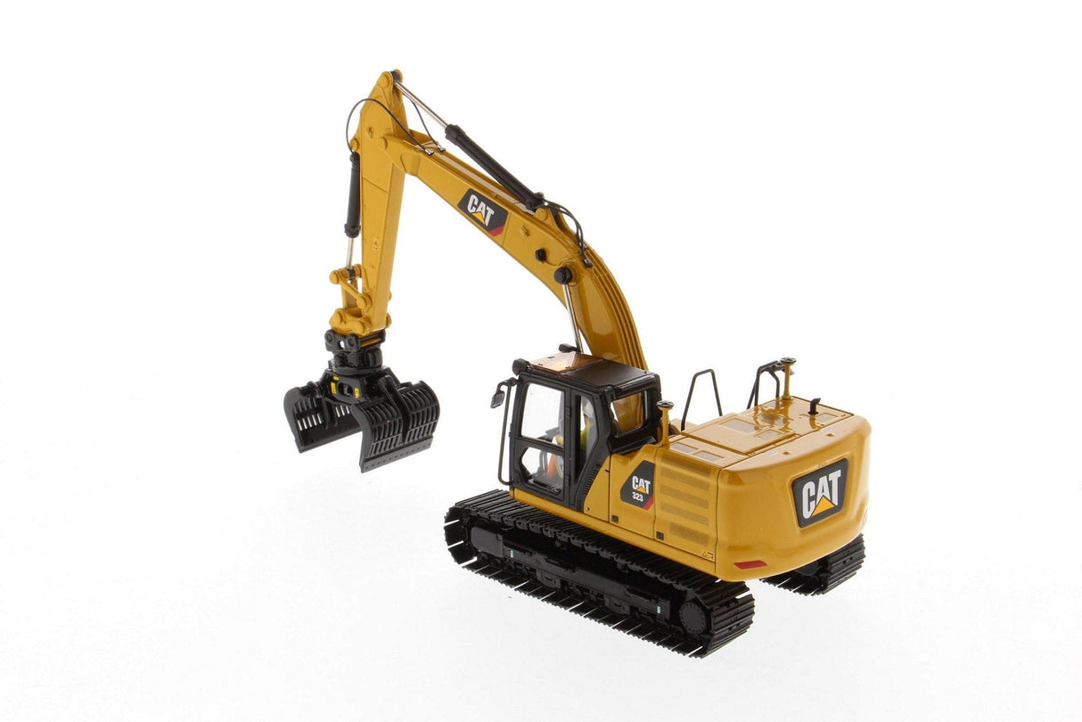 Cat 1/50 323 Hydraulic Excavator Work Tool High Line Diecast Model