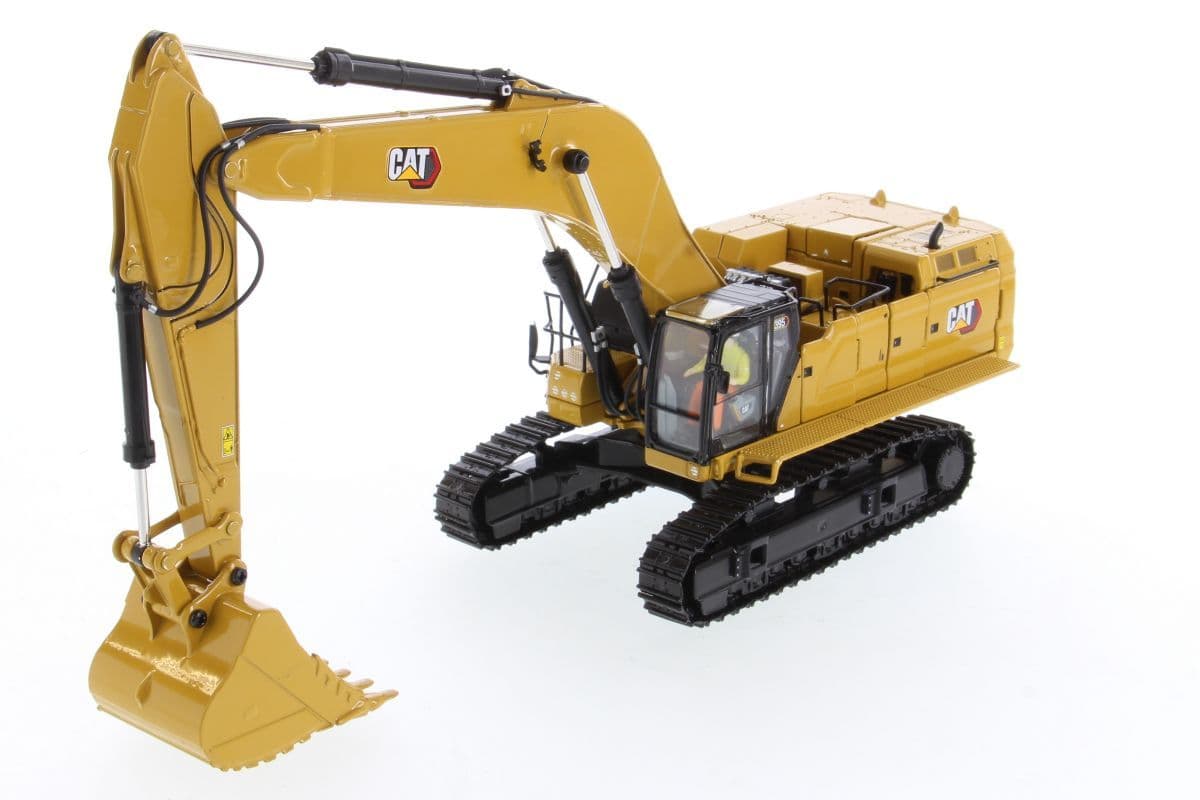 Cat 1/50 395 GP Excavator & 2 Work Tools High Line Diecast Model