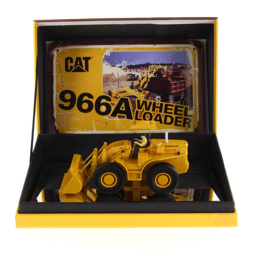 Cat 1/50 966A Wheel Loader Vintage Series Diecast Model